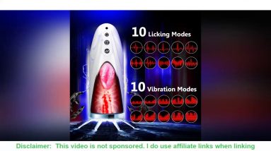 Best Oral Sex Toy Automatic Male Masturbator Cup Realistic Tip of Tongue and Mouth Vagina Pocket Pu