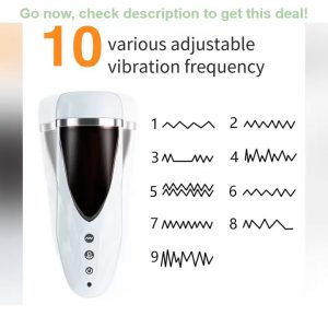 47% off Sex Toys for Men Automatic Male Masturbator Cup Realistic Tip of Tongue and Mouth Vagina Po
