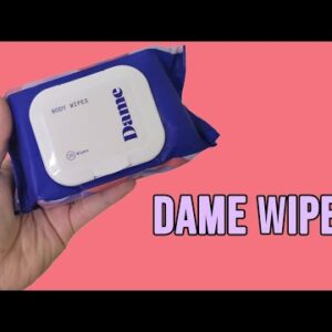 Product Review - Dame Aloe Infused Biodegradable Intimate Body Wipes - 25 Count
