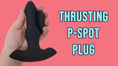 Sex Toy Review - INVADER 3 Thrusting 10 Vibrations Anal Plug with Remote Controller