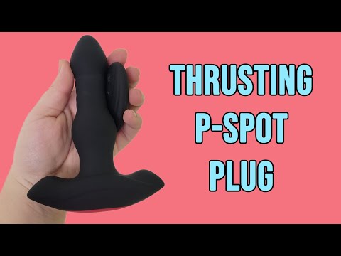 Sex Toy Review - INVADER 3 Thrusting 10 Vibrations Anal Plug with Remote Controller