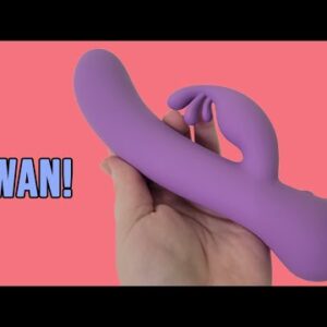 Sex Toy Review - BMS Empress Swan Dual Massaging Vibrator - G Spot and Clitoral Stimulating Rabbit