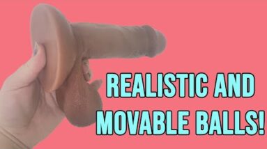 Sex Toy Review - 5.75" SOREAL Silicone Dual Density Dildo With Movable Balls!