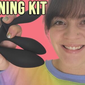 Sex Toy Review - Silicone Anal Curve Kit - 3 Butt Plugs Training Kit from CalExotics