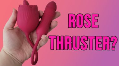 Sex Toy Review - Wild Rose Vibrator by Evolved - Thrusting and Licking Rose Toy